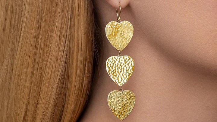 جدیدترین گوشواره آویز طلا