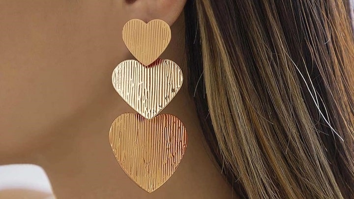 جدیدترین گوشواره آویز طلا