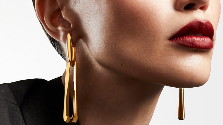 مدل های جدید گوشواره آویز طلا مدل های جدید گوشواره آویز طلا