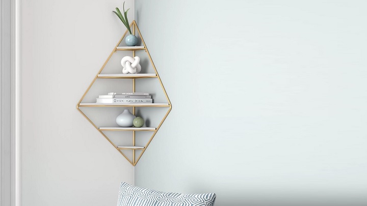 شلف چوبی کنج