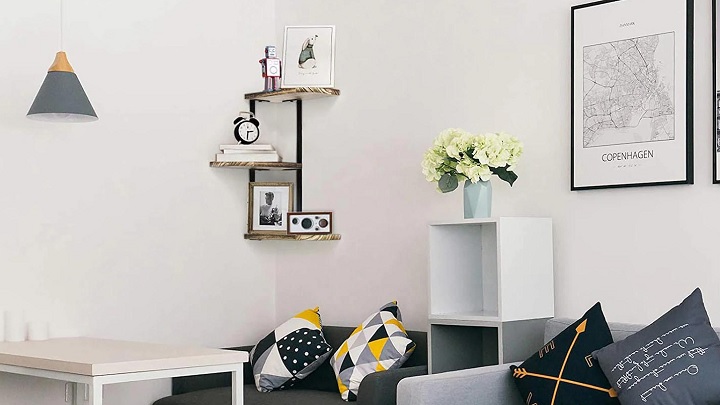  ایده های شلف چوبی کنج