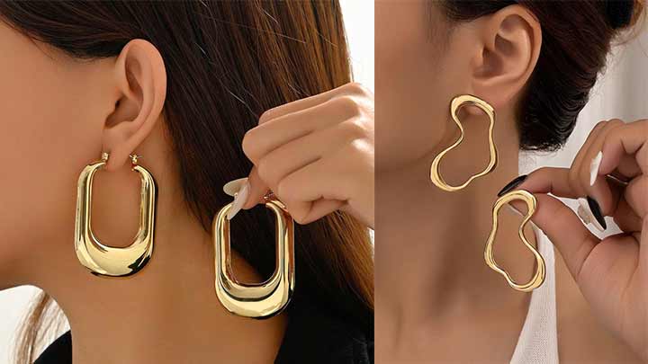 گوشواره طلا خاص زنانه؛ زیبایی را به نمایش بگذارید گوشواره طلا خاص زنانه؛ زیبایی را به نمایش بگذارید