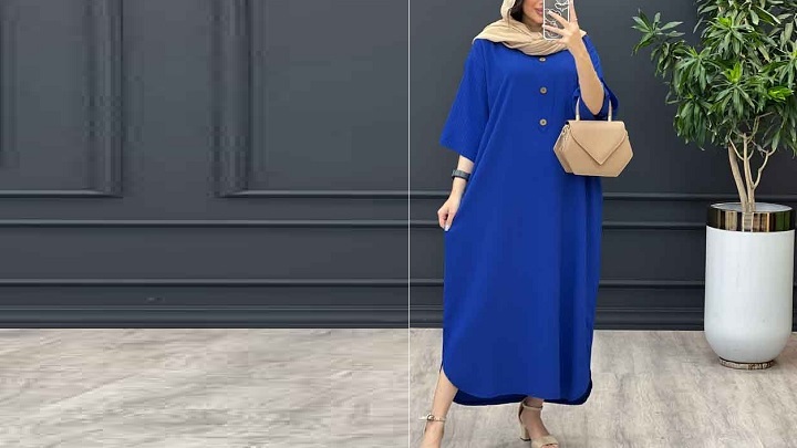 مدل مانتو پیراهنی جلو بسته مدل مانتو پیراهنی جلو بسته