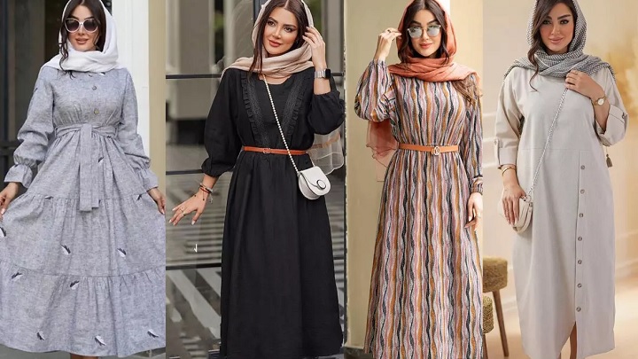 شیکترین مدلهای مانتو پیراهنی بلند شیکترین مدلهای مانتو پیراهنی بلند