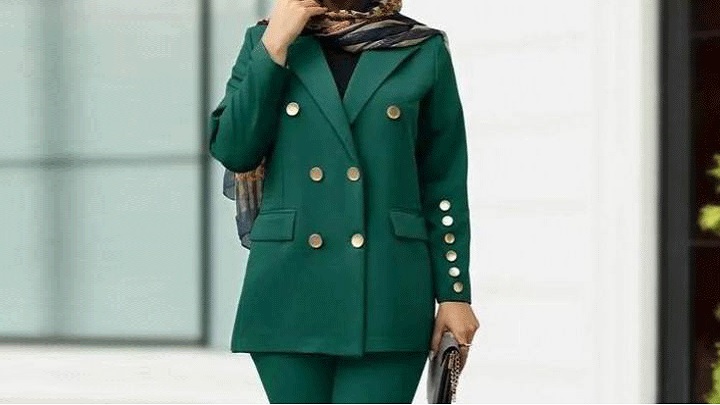 مانتو کتی جلو بسته جدید