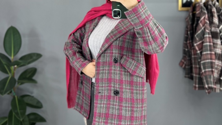 زیباترین مانتوهای کتی شیک اسپرت با طرح چهارخانه زیباترین مانتوهای کتی شیک اسپرت با طرح چهارخانه