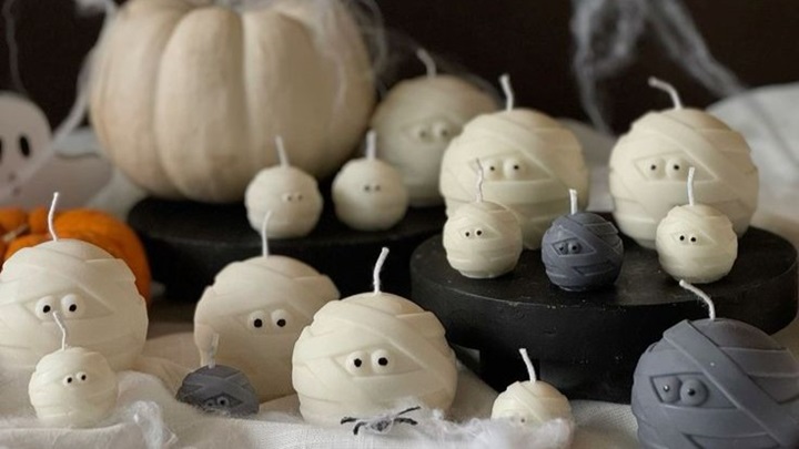 طرحهای مختلف شمعهای کوچک فانتزی طرحهای مختلف شمعهای کوچک فانتزی