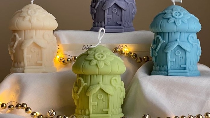 خاص‌ترین شمع‌های فانتزی کوچک