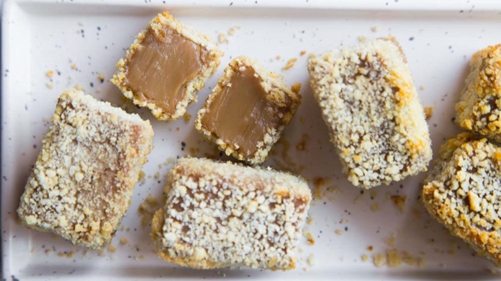 مراحل تهیه شیر سرخ شده