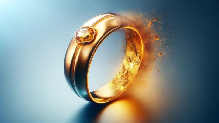 چگونه طلا سیاه می‌شود؟