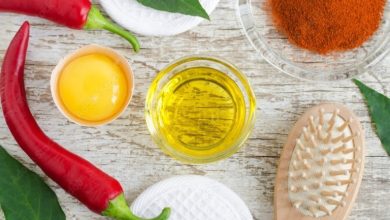 طرز تهیه 3 مدل ماسک مو خانگی با فلفل قرمز برای رشد بهتر مو