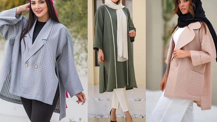 جدیدترین مانتوها با جنس خاص در سال 1403 جدیدترین مانتوها با جنس خاص در سال 1403