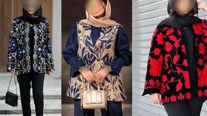 شیک‌ترین مدل‌های مانتو سوزن دوزی شده در سال 1403