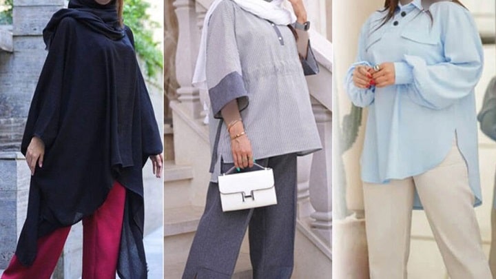 انواع مدل مانتوهای راحت برای مسافرت