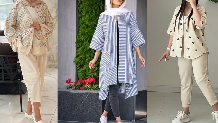 مانتوهای مجلسی کوتاه