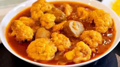 خورش گل‌ کلم با گوجه؛ پر از خاصیت