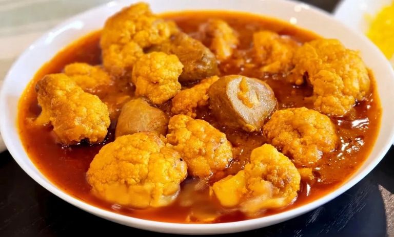 خورش گل‌ کلم با گوجه؛ پر از خاصیت