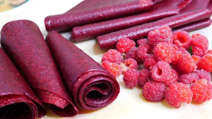 لواشک تمشک،لیمو و نعناع