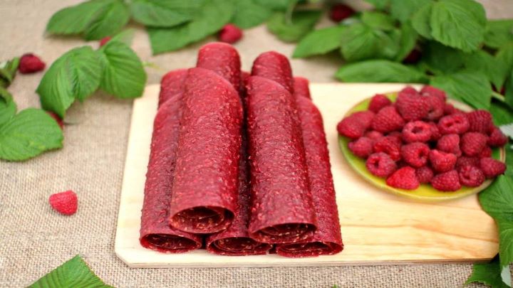 لواشک تمشک،لیمو و نعناع