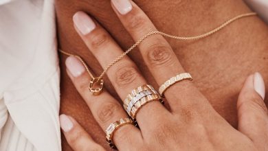 17 طرح انگشتر طلا پهن مدرن