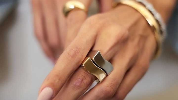 انواع مدل انگشتر پهن طلا انواع مدل انگشتر پهن طلا