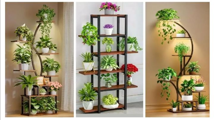 جدیدترین شلف دیواری گلدان