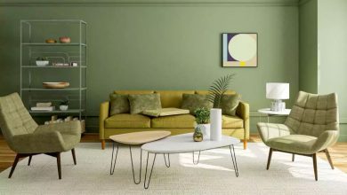 ایدههای جذاب دکور خانه با مبل سبز