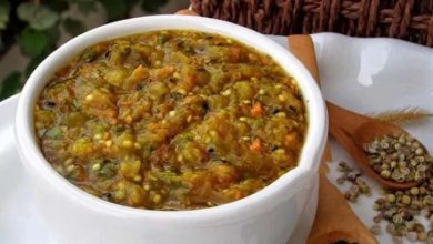 طرز تهیه ترشی لیته بادمجان کبابی