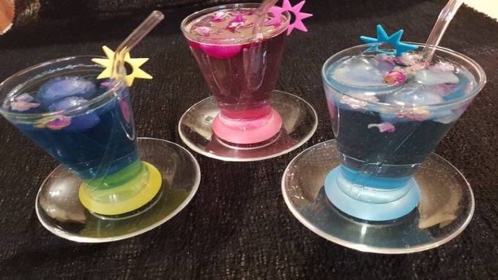 طرز تهیه یخ رنگی