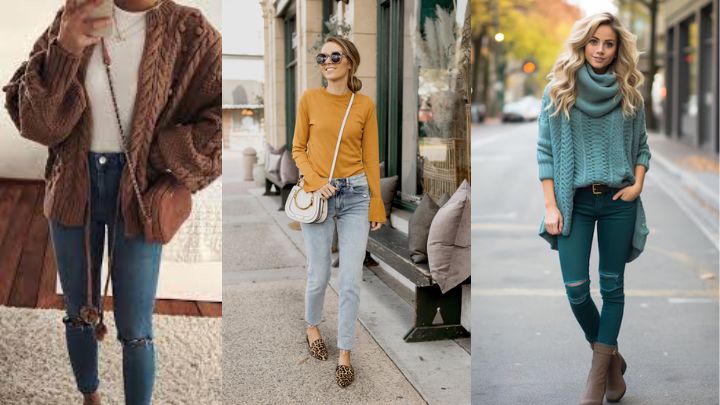 بافت و جین؛ زوجی جداییناپذیر در پاییز بافت و جین؛ زوجی جداییناپذیر در پاییز