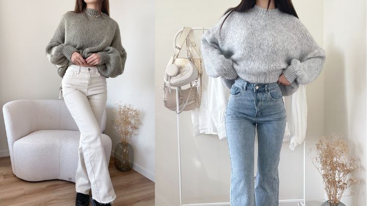 بافت و جین؛ ترند پاییزی که هیچوقت قدیمی نمیشود