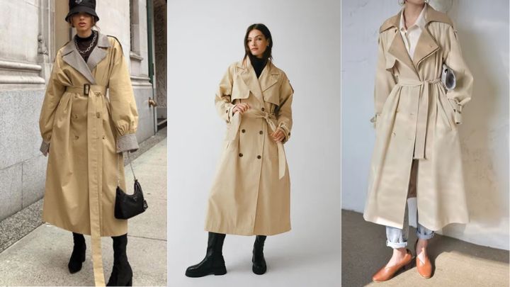 مدل ترنج بلند پاییزی 1403 مدل ترنج بلند پاییزی 1403