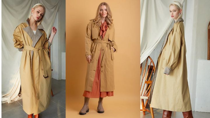 مدل ترنج بلند پاییزی 1403 مدل ترنج بلند پاییزی 1403