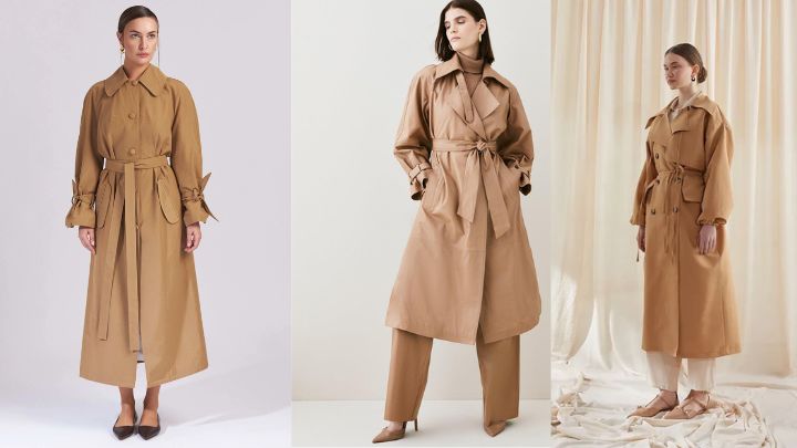 مدل ترنج بلند پاییزی 1403 مدل ترنج بلند پاییزی 1403