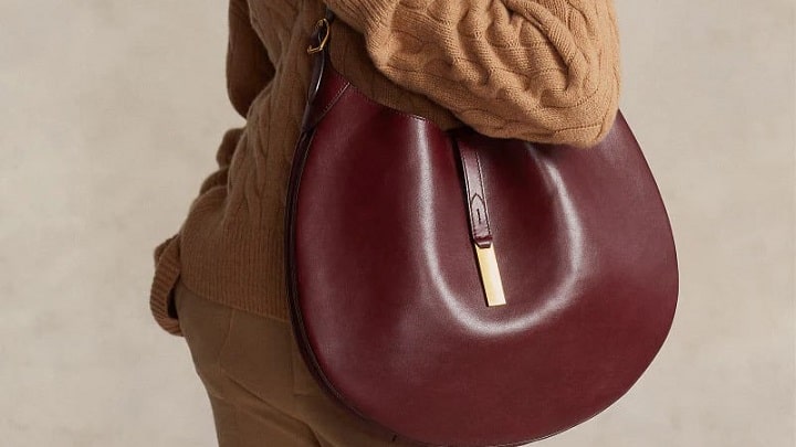 کیف ساده روزانه؛ رنگ زرشکی ترند