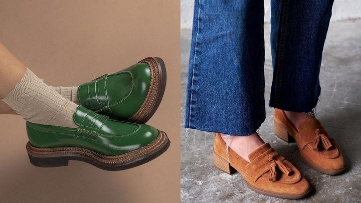 کفش لوفر رنگی ترند 2024؛ نقطه عطف مد خیابانی