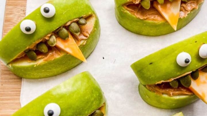 قورباغه خشمگین از خوراکی آسان و سریع هالووین