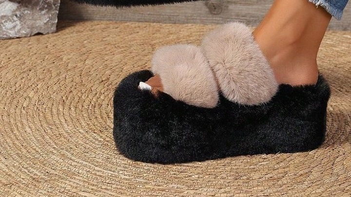 صندل‌های خزدار؛ تنوعی از رنگ‌ها و طرح‌ها