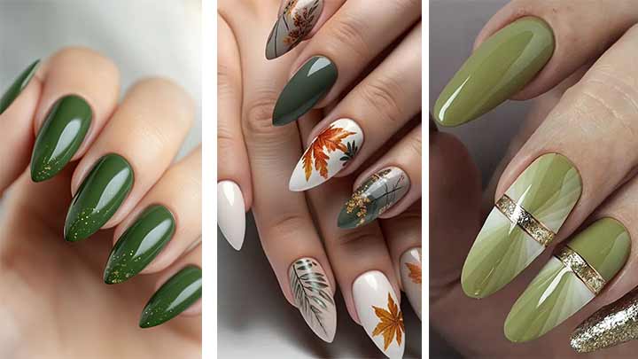 ناخنهای سبز: یک انتخاب متفاوت برای پاییز ناخنهای سبز: یک انتخاب متفاوت برای پاییز