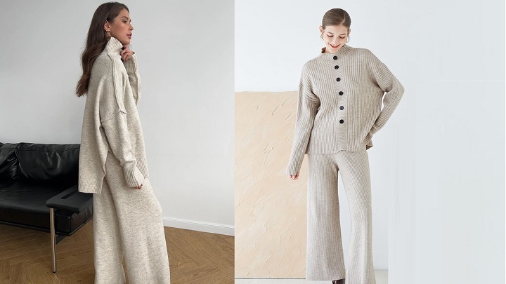 ترند پاییز: ست‌های بافتنی که هرگز از مد نمی‌افتند