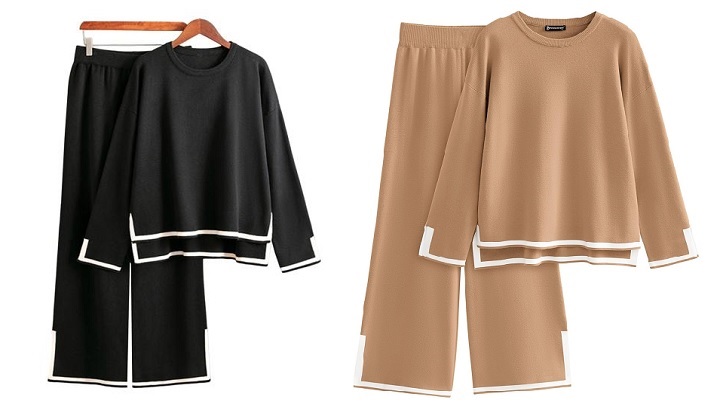 ست‌های بافتنی؛ استایلی شیک و مدرن برای پاییز