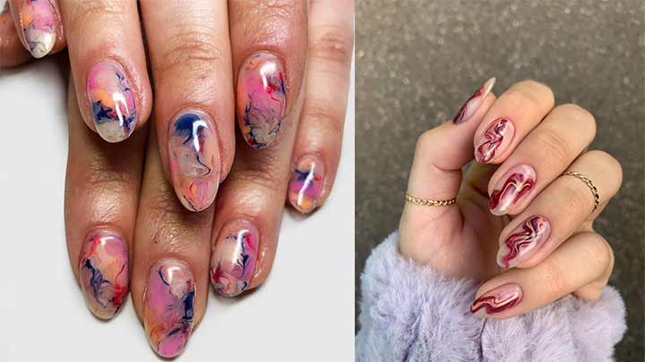 ناخن‌هایی به زیبایی یک روز پاییزی