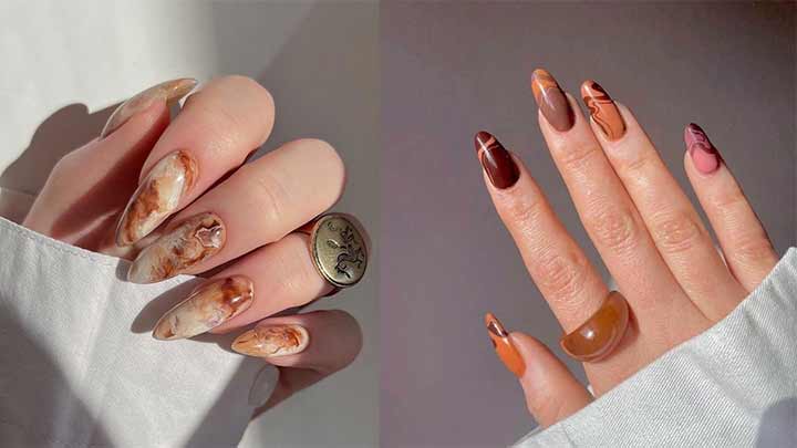 با ناخن‌های ابر و بادی، از مد عقب نمان