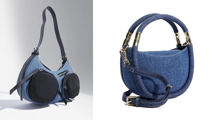 آبی آسمانی در دستان شما: کیف دوشی جین آبی، همهکاره و شیک آبی آسمانی در دستان شما: کیف دوشی جین آبی، همهکاره و شیک