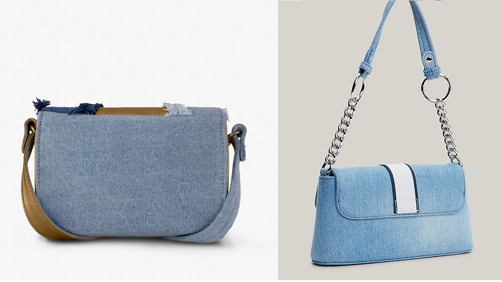 کیف دوشی جین آبی، سبک و راحت: همراه همیشگی شما