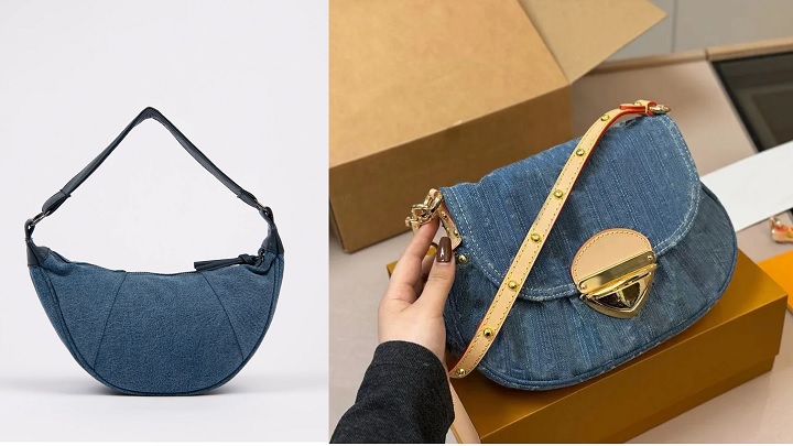 آبی دریایی، رنگ آرامش: کیف دوشی جین برای استایل‌های کژوال