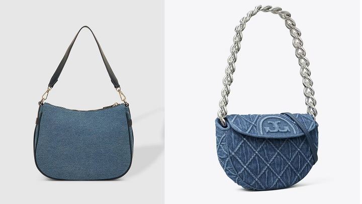 آبی کلاسیک، همیشه مد: کیف دوشی جین برای هر مناسبتی