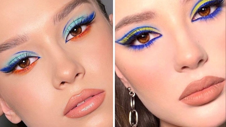 دریایی از زیبایی: خط چشم آبی و آرایشهای چشمنواز دریایی از زیبایی: خط چشم آبی و آرایشهای چشمنواز