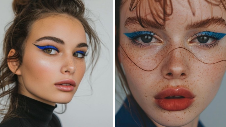 آبیِ آسمانی: ایدههایی برای خط چشم آبی که شما را به اوج میبرد آبیِ آسمانی: ایدههایی برای خط چشم آبی که شما را به اوج میبرد