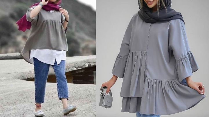 مانتوهای جلو بسته کلوش کلاسیک